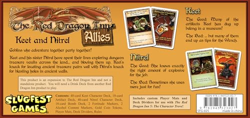 The Red Dragon Inn: Allies - Keet y Nitrel miniatura 2