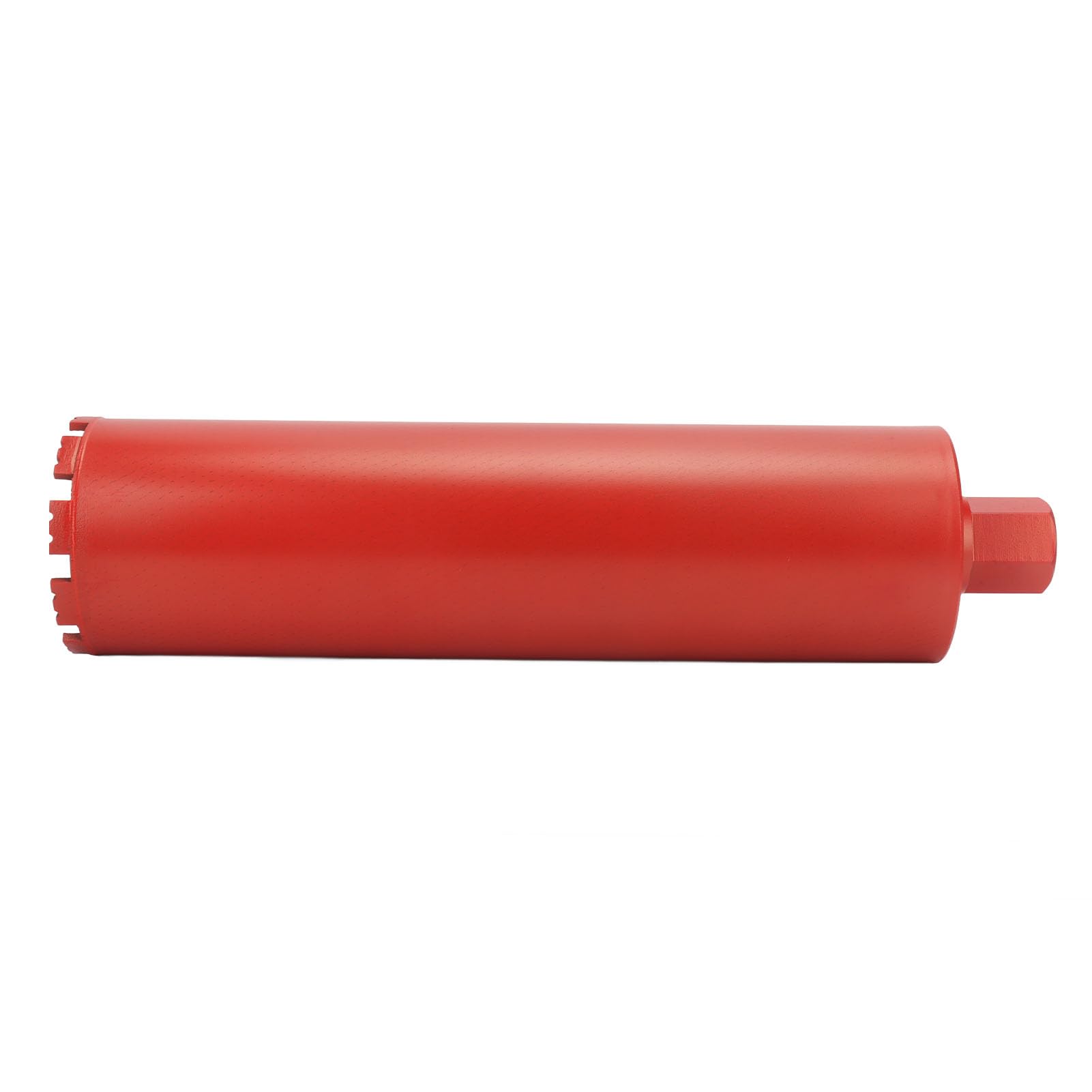 Yosoo Health Gear Broca de Núcleo de Diamante, Broca de Núcleo de Hormigón de Acero de Aleación de 4,5 X 17,7 Pulgadas, Rosca de 1-1 4 Pulgadas, Extracción de Núcleos en Seco y Húmedo para Hormigón,