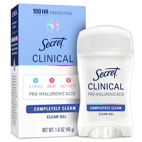 Secret Clinical Strength Antiperspirant Deodorant for Women, 100h...