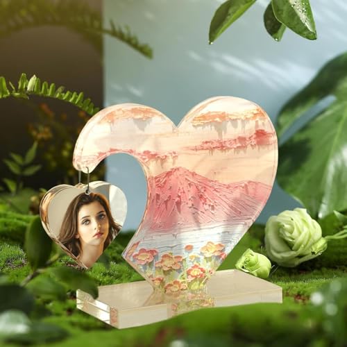 Image of 12PCS Resin Art Mould, Resin Art Kit with Moulds, Romantic Double Heart Mold with Base and Colored Bead Chain DIY Moulds Perfect for Wedding Anniversaries and Home Decor