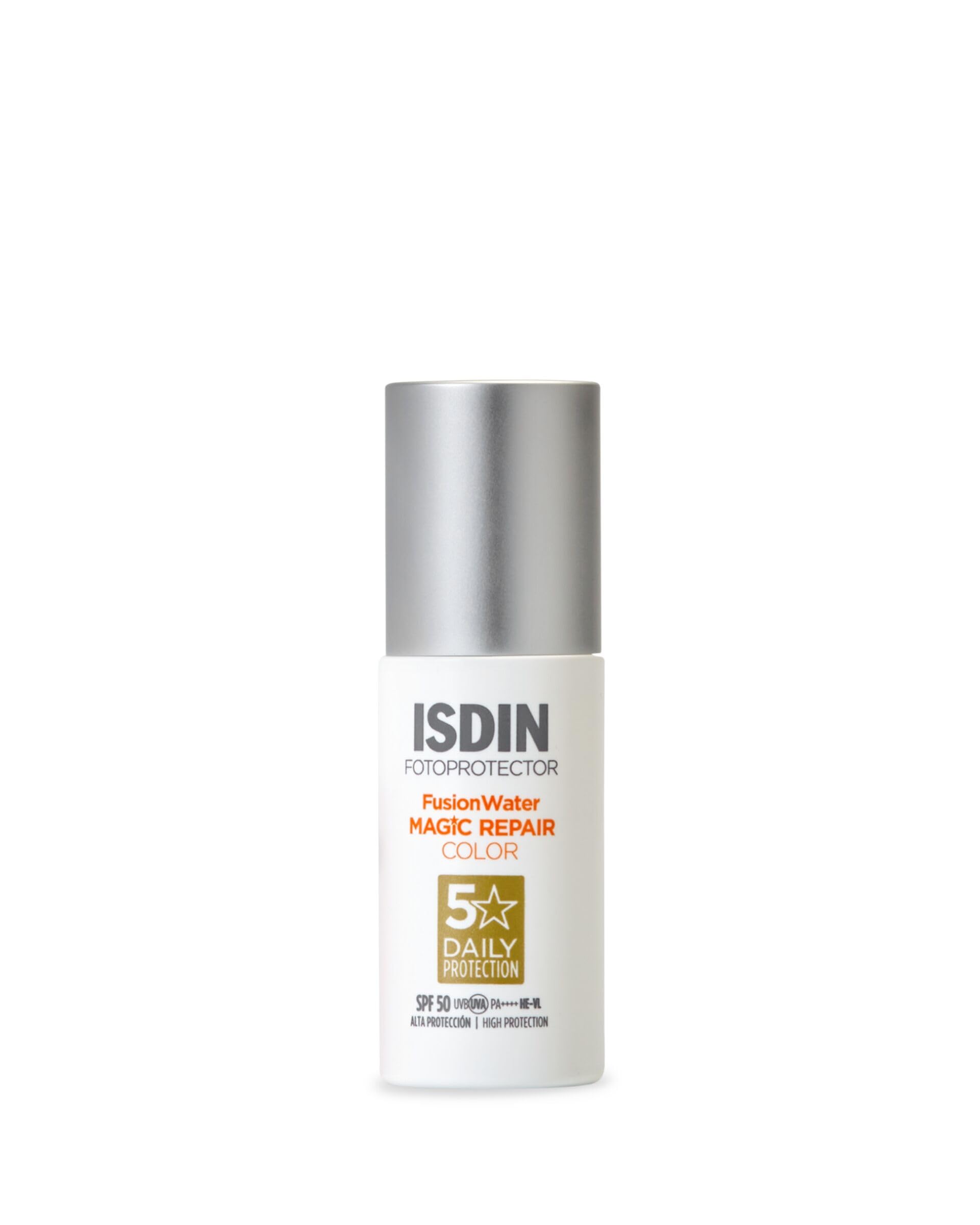 Foto Ultra Isdin Age Repair Color Spf 50, Protector Solar Facial Con Color Y Triple Acción Antifotoenvejecimiento, Cobertura Natural, Disimula Imperfecciones, 50 Ml
