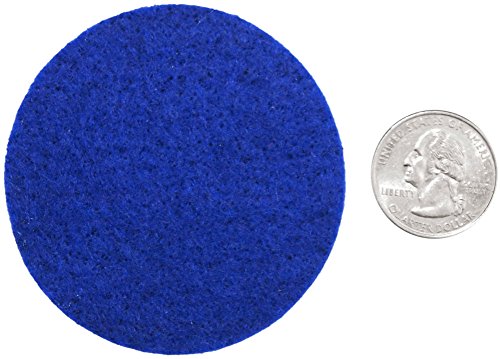 Image of Playfully Ever After Blue, Red, White & Yellow Craft Felt Circles (2.5 Inch - 48pc)
