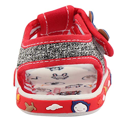 Image of Rex Toddler /Infant Unisex PVC Soft Sole Non Slip Casual Wear Sandals /Floaters for Baby Boys and Baby Girls