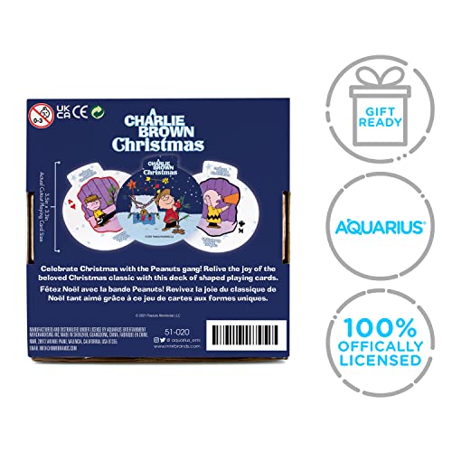 Aquarius - Peanuts Charlie Brown Christmas Shaped Playing Cards #TOP6