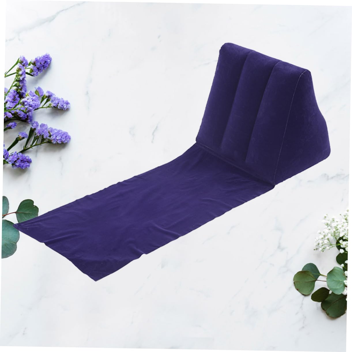 Outanaya Multifunctional Inflatable Pillow Picnic Pad Portable Triangle Mat for Camping Hiking and Outdoor Events Deep Lightweight Leak-Resistant Easy to Carry