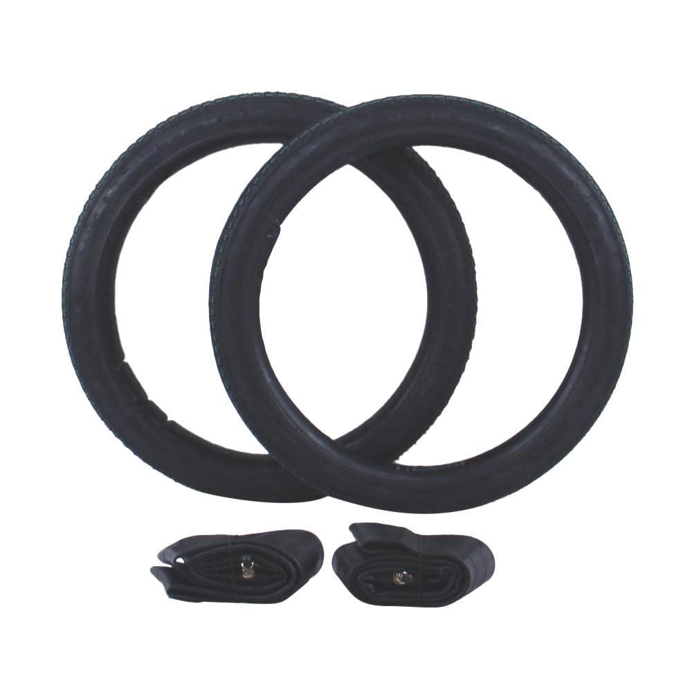 Reifen Set 2x Vee Rubber 2.00-17 Zoll 2.00x17 Schlauch | Kompatibel mit Piaggio Vespa Ciao