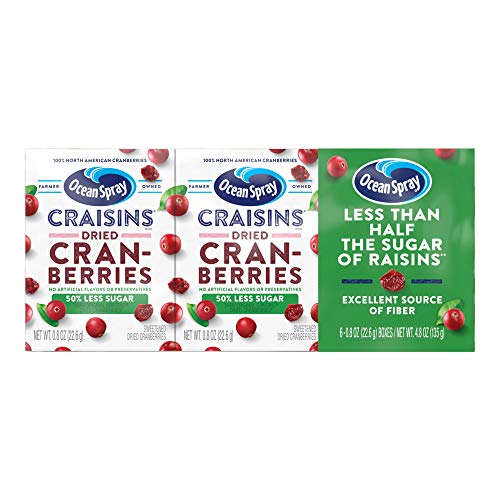 Ocean Spray HU-XI-201 ® Craisins®, 50% Less Sugar Dried Cranberries, Dried Fruit thumb #3