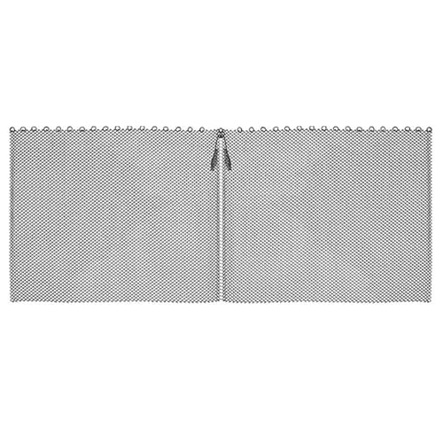 Griglia per camino, 2 pezzi, resistente al calore, rete metallica per camino, in acciaio inox, blocca efficacemente le scintille del camino