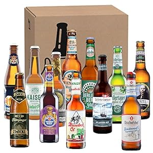KALEA Bierset mit 12 Bieren von Privatbrauereien| Biergeschenk für Männer die gerne neue Biere verkosten