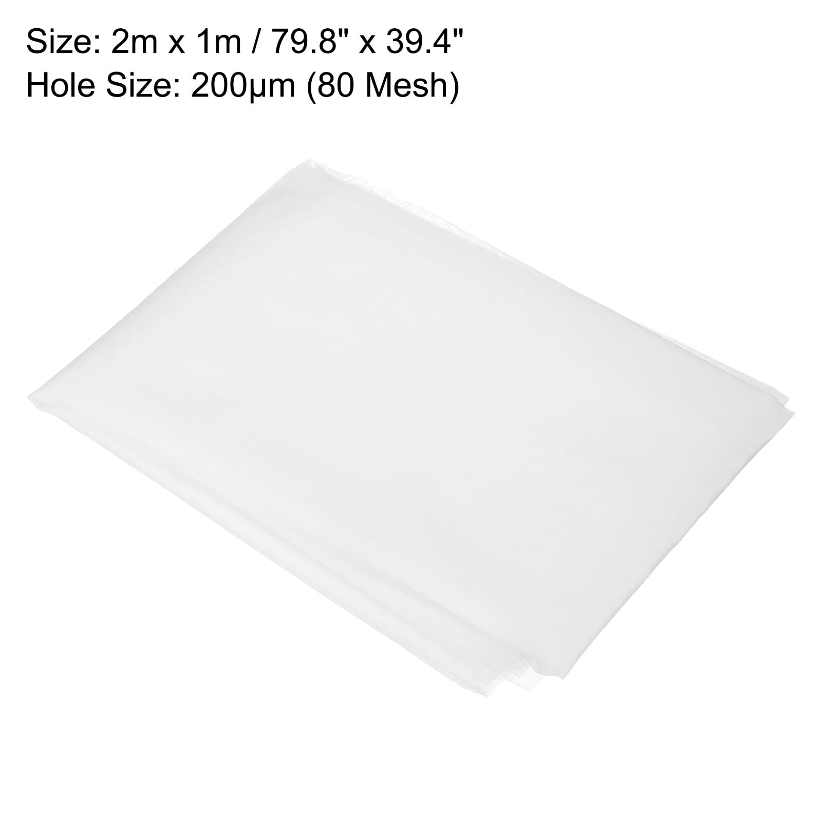 uxcell 80 Mesh Paint Nylon Mesh Filter 79