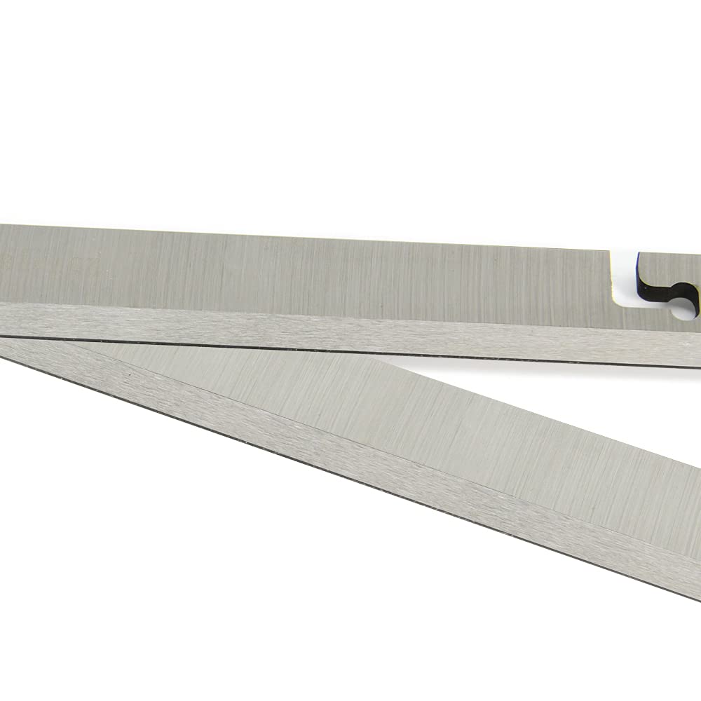 5 pares de cuchillas cepilladoras de madera HSS de 257 mm, cepilladora de 257 x 18,2 x 3,2 mm de espesor for COD1500PT