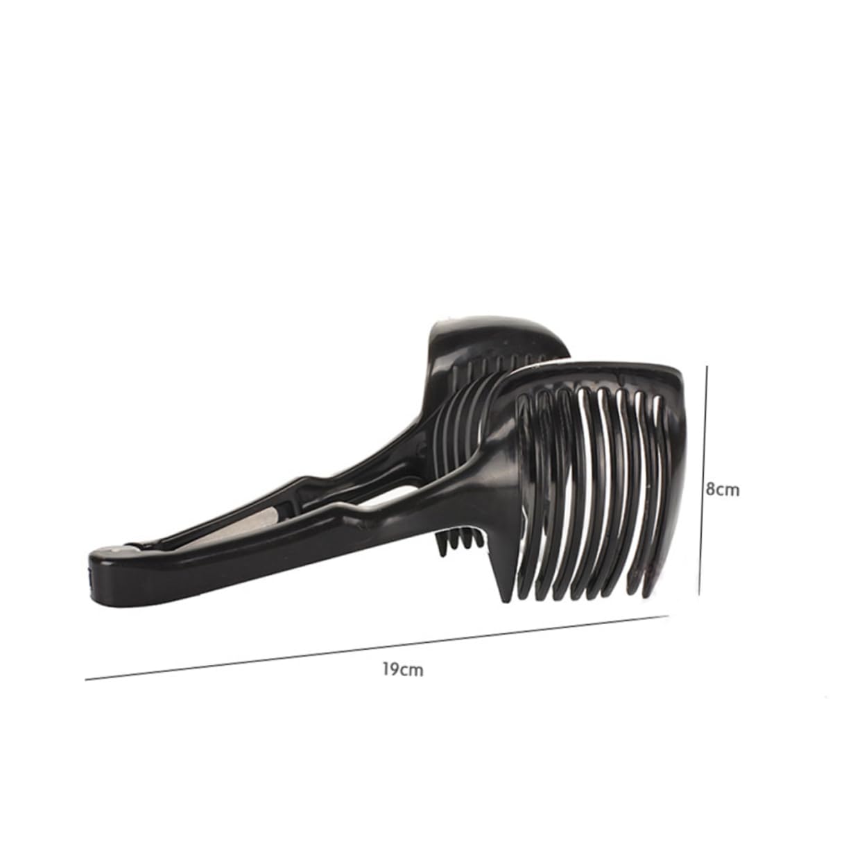 COLLBATH Unique Germany Design Circular Slicer Multi-purpose Kitchen Cutting Aid Tomato Onion Lemon Citrus Slicer Random Color