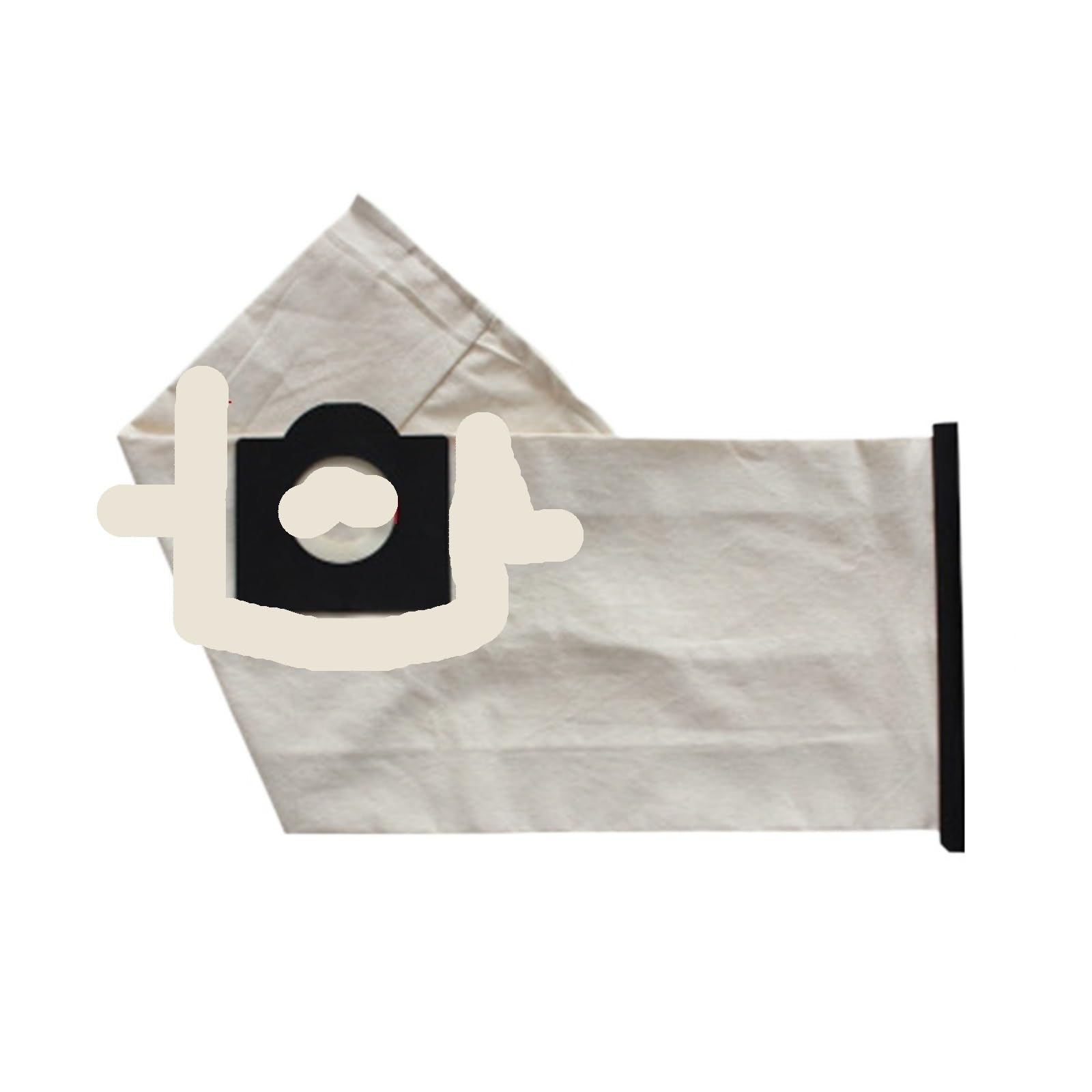 Kvcccss Width 24Cm 1Pcs Washable Cloth Dust Bags ，Compatible For Karcher ，Wd3 Mv3 Se4001 A2299 K2201 F K2150 Vacuum Cleaner Household Cleaning Tools Part(Width 24Cm)