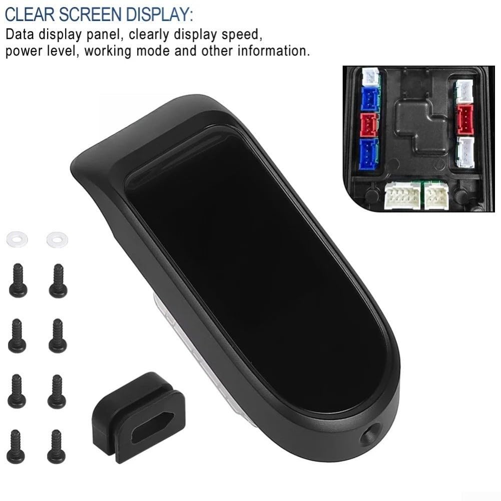 Pantalla LED para salpicadero para scooter eléctrico Ninebot F3 que soporta métricas esenciales de conducción y legibilidad consistente en carretera