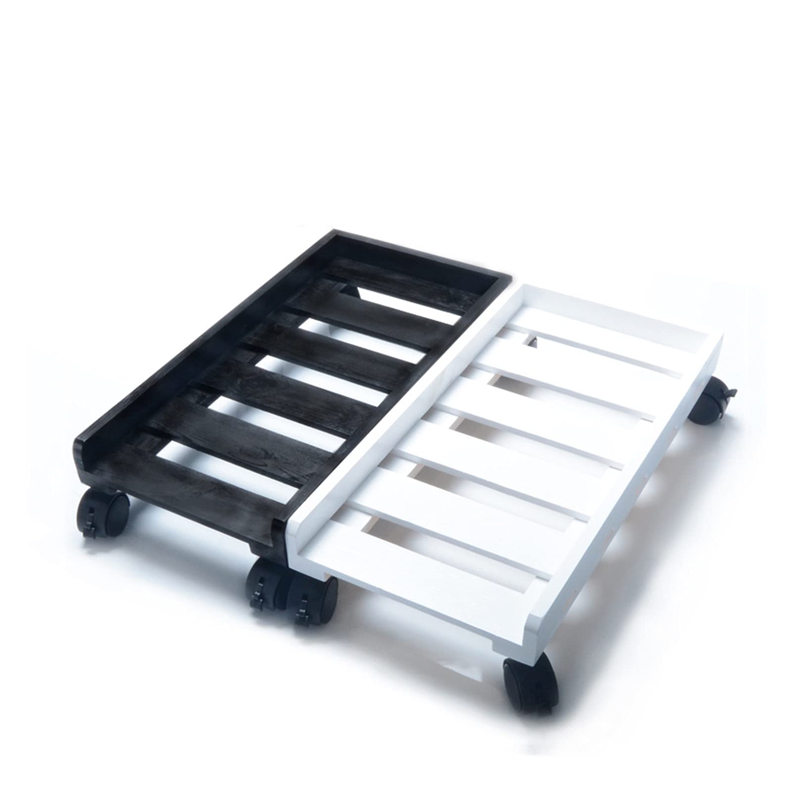 Soporte para computadora de Escritorio, Soporte para CPU, Soporte para Torre de PC, Soporte para radiador de CPU de Suelo, Marco rodante con Cuatro Ruedas bloqu