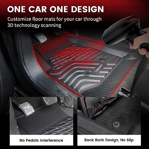 Image of LASFIT Floor Mats for Chevrolet Chevy Trailblazer 2021-2026 (AWD Only)