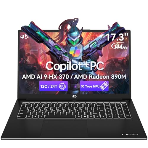 NIMO Copilot+ PC, 17.3 AI-Laptop,...