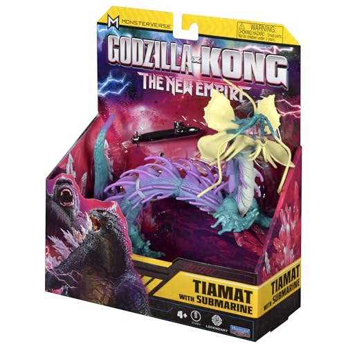 MonsterVerse Godzilla x Kong: The New Empire, 6-Inch Tiamat Action Figure Toy, Iconic Collectable Movie Character - Image 2
