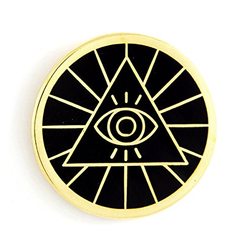 These Are Things Illuminati Enamel Pin