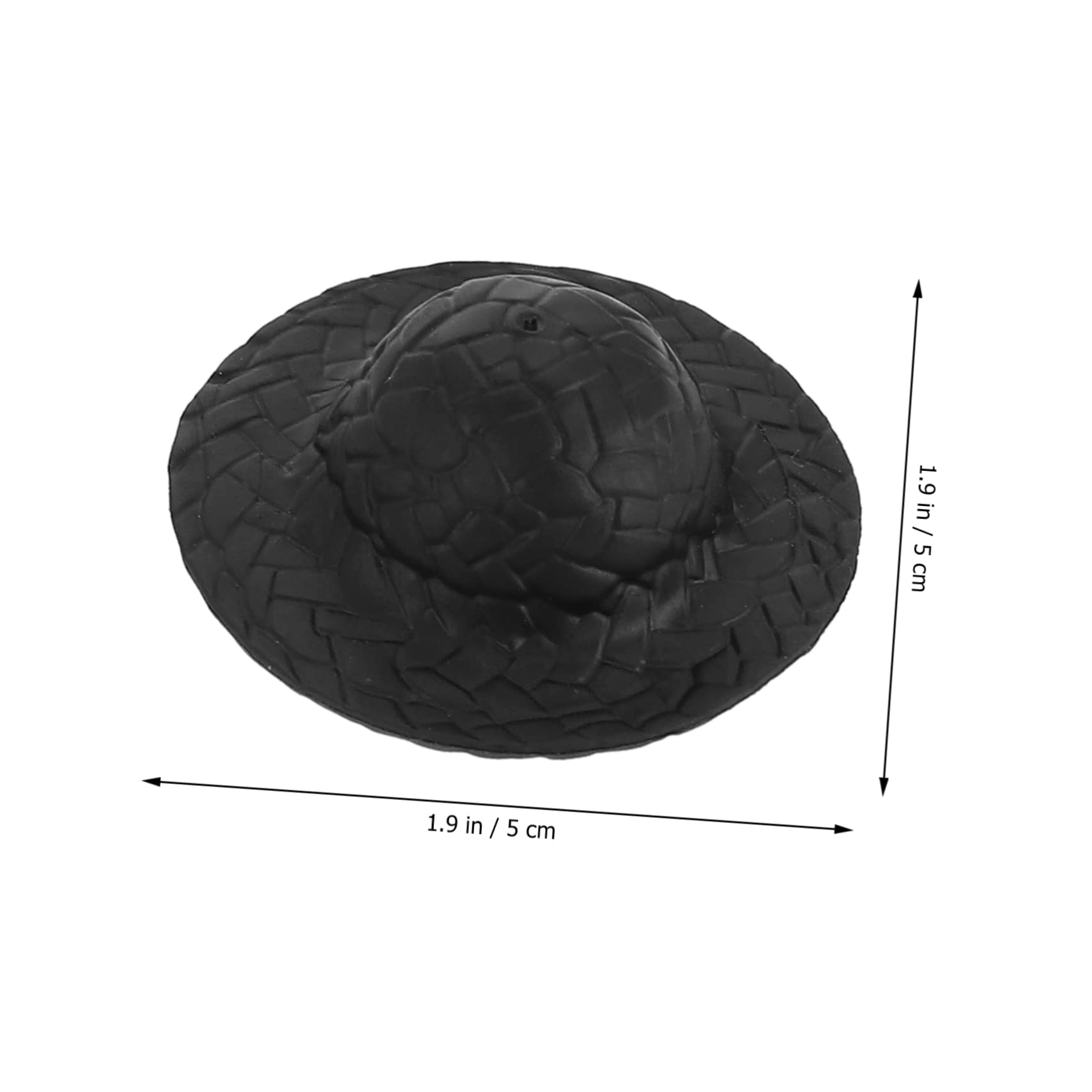 SURENHAP Chapeau de paille de poupée 10 pièces poupée chapeau de paille SURENHAP Chapeau de paille de poupée 10 pièces poupée chapeau de paille