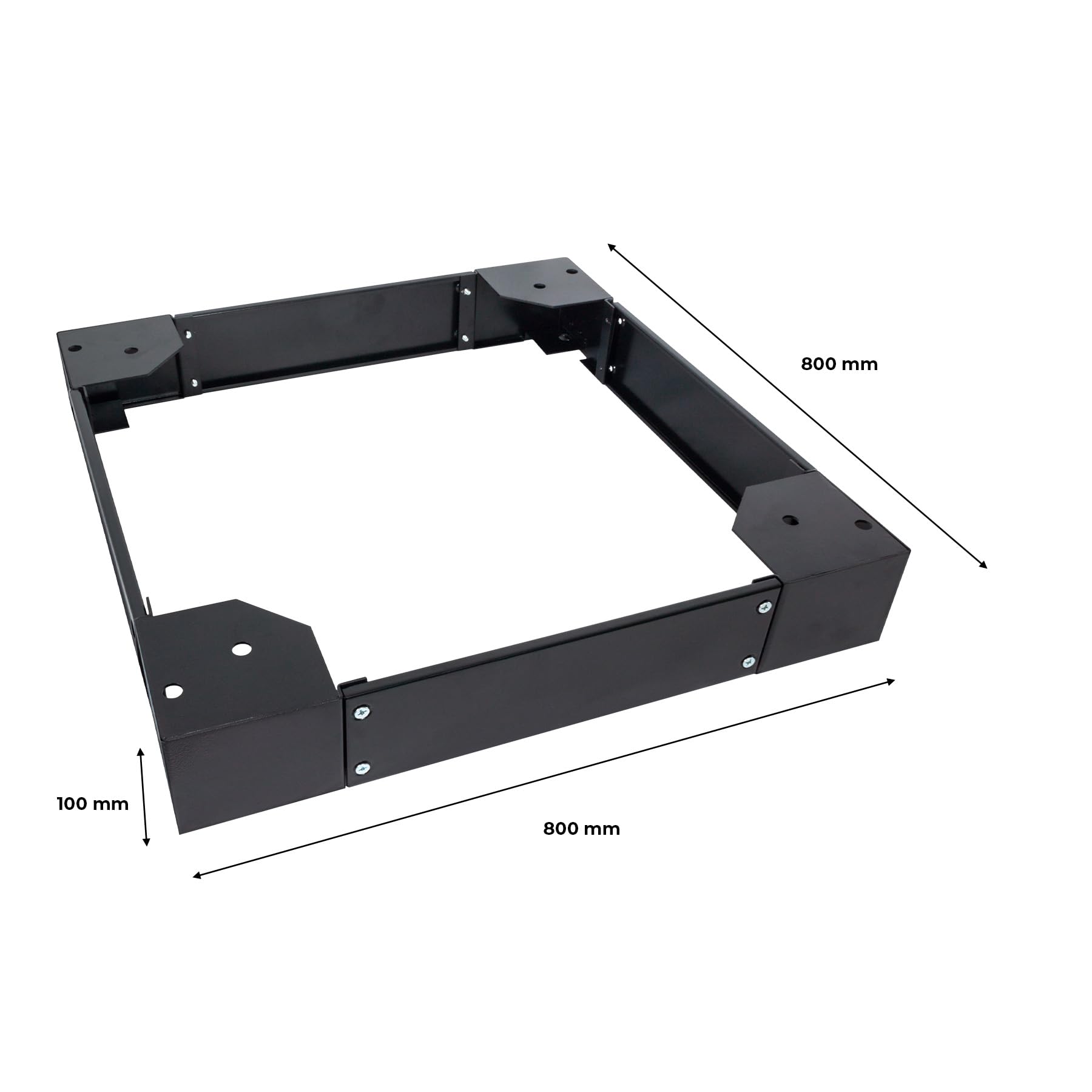 aiten data Zócalo para Rack 800 x 800 x 100 mm. Estabilidad y organización para tu Armario de Servidores