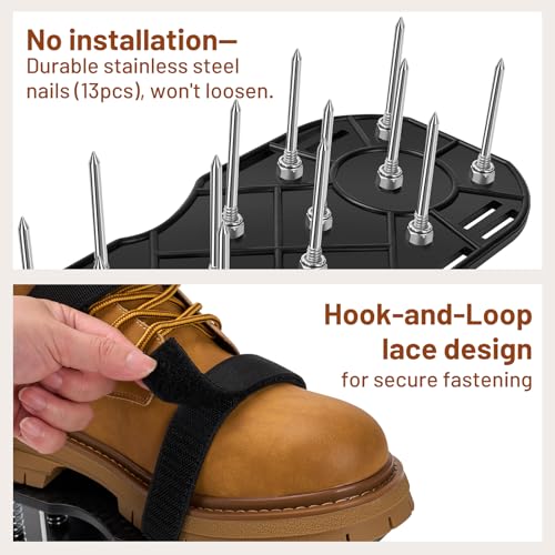 Zapatos aireadores para césped con doble capa y correas ajustables miniatura 5