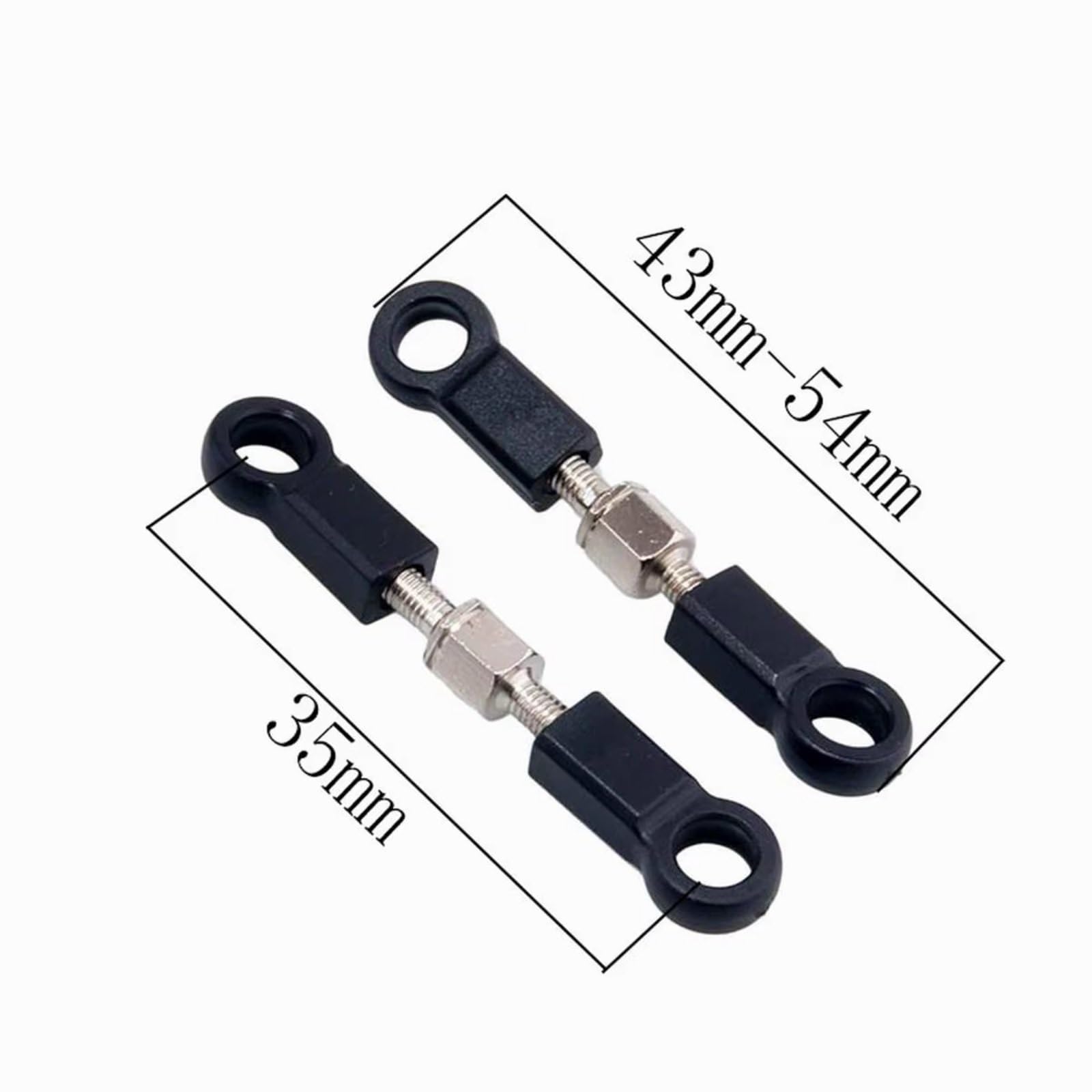 Rc Special Connecting Rod for HSP 02012 94102 94122 94103 94123 1/10 4Pcs Front/Rear 10391 Steering Servos Upper Link RC Car Parts and Accessories Upgrades Replacement