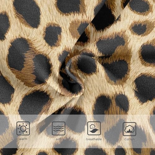 Girls Underwear Toddlers 2t Cotton Panties Little Girl Colorful Briefs Undies Kids Brown Leopard Print3