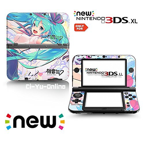 VINYL SKIN [new 3DS XL] - Hatsune Miku #1 - Limited Edition STICKER DECAL COVER for NEW Nintendo 3DS XL / LL Console System