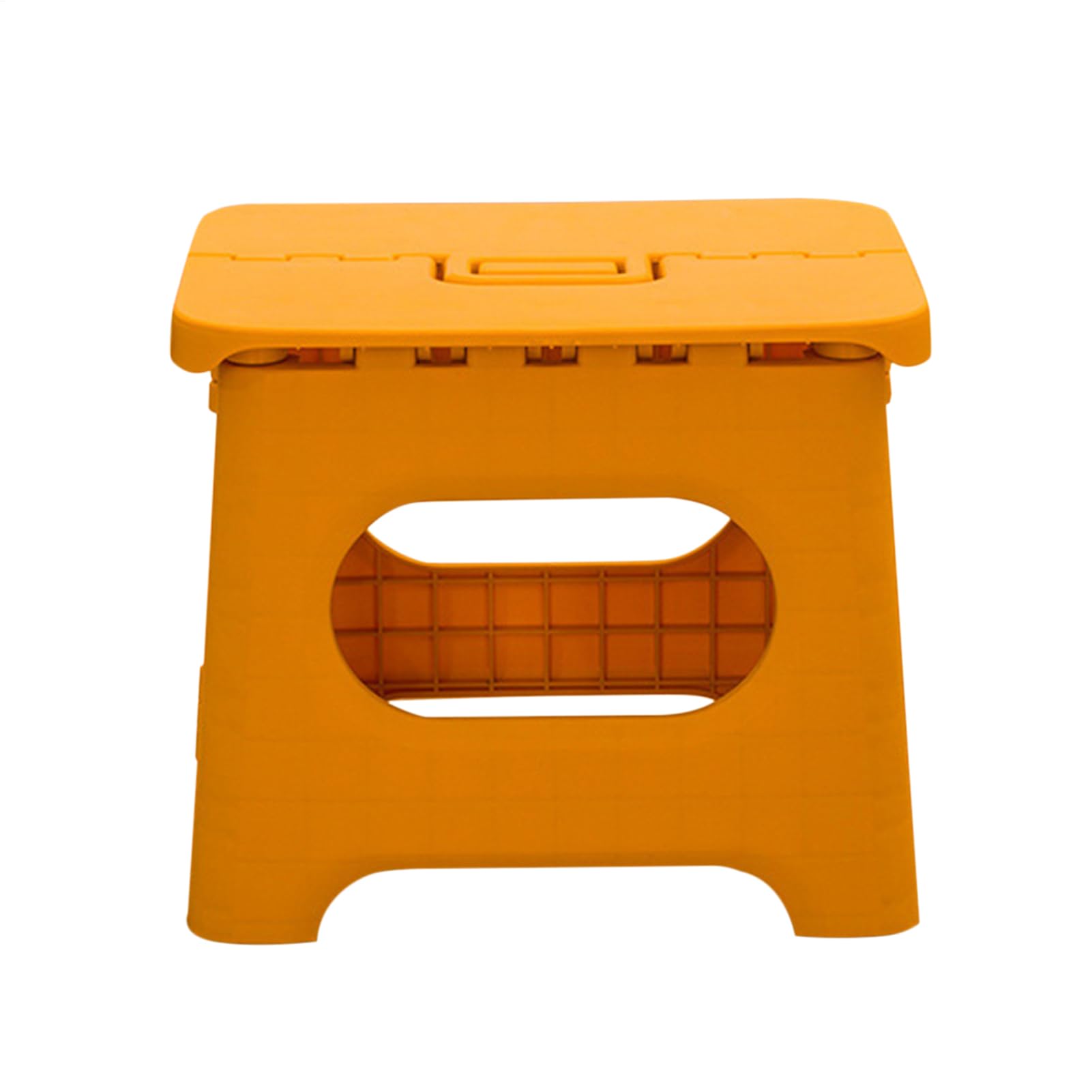 Taburete plegable - Taburete plegable antideslizante y resistente con asa | Banco portátil al aire libre reposapiés para oficina, cocina, jardín, baño