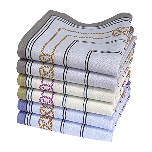 Fazzoletti In Cotone Merrysquare 29x29 Cm - Modello LUCIE, Confezione Da 12, 100% Cotone - Foto 7