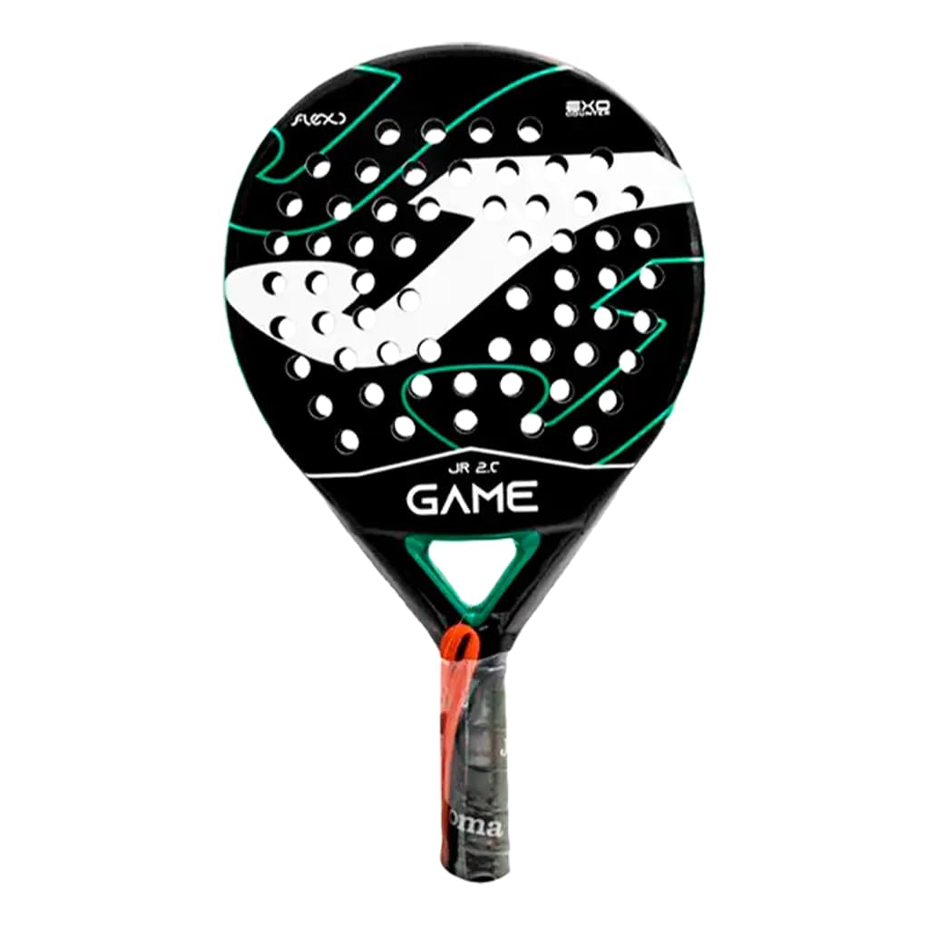 Joma Racchetta da padel Game Junior, nero turchese