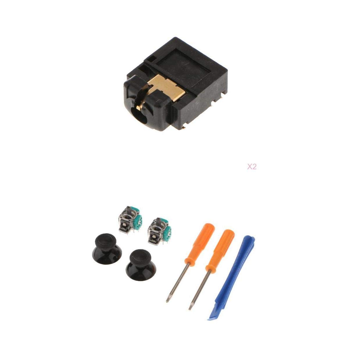 Merishopp Joystick Analog Stick Cap Headphone Audio Jack Repair Tools for One|Video Games & Consoles | Replacement Parts & Tools| Replacement Parts & Tools-image-48