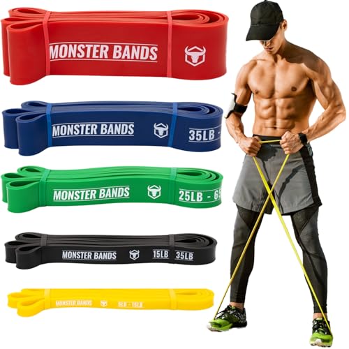 Pull Up Bands, Resistance Bands (Set of 5) – Pull Up...