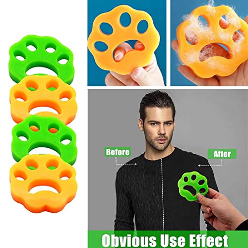 4 Pcs Pet Hair Remover for Laundry,Pet Hair