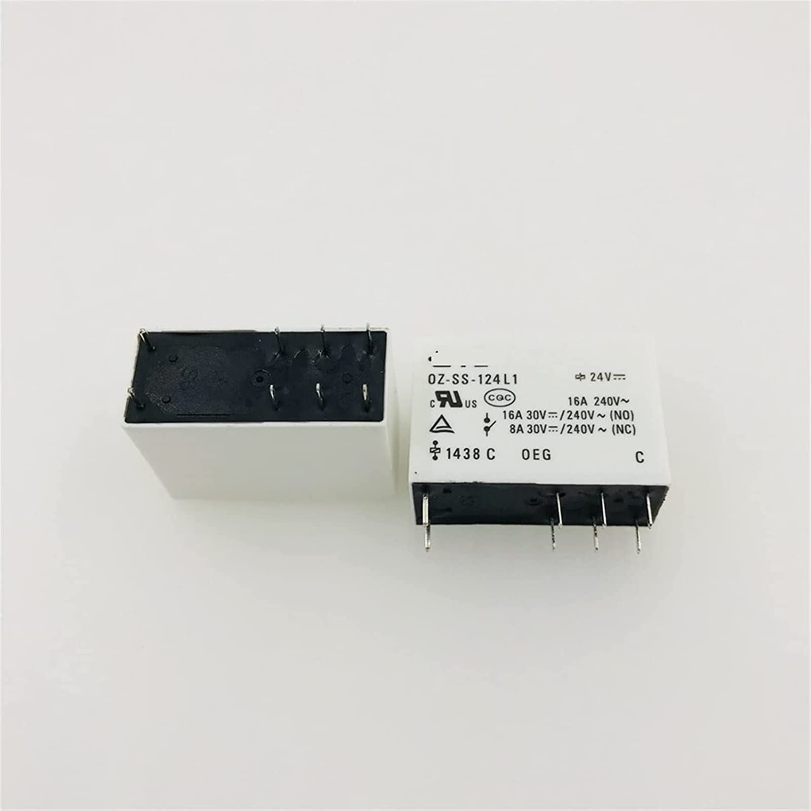 AERBNYEQP Relay 10PCS/Lot Power Relays OZ-SS-112L1 124L1 16A240VAC A Set of Conversions 8PIN