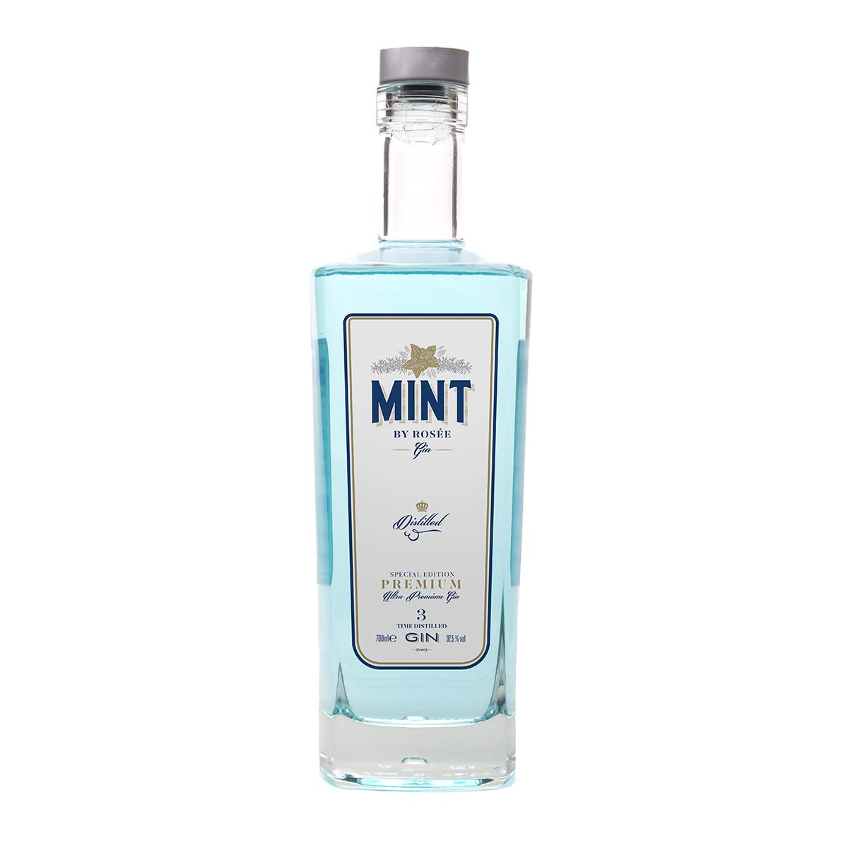 Mint By Rosée Gin - Paquete de 3 x 700 ml - Total: 2100 ml