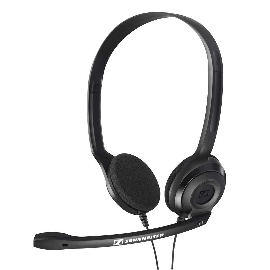 Sennheiser PC 3 Chat Lightweight Telephony On-Ear Headset, Black :  Amazon.com.au: Video Games