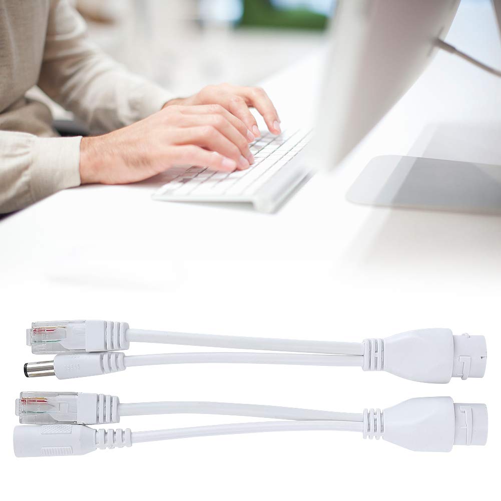 Kit Iniettore E Splitter PoE 12V - Impermeabile, Per Reti Ethernet Cat5/6, 10/100Mbps