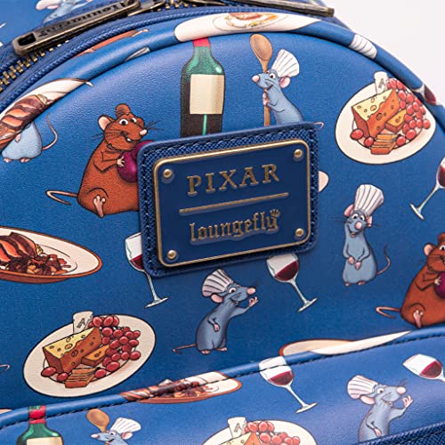 Loungefly Disney Pixar Ratatouille Remy and Emile Allover Print Backpack4