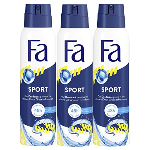 Fa Deodorant 6.75 Ounce Spray Mens Sport (199ml) (3 Pack)