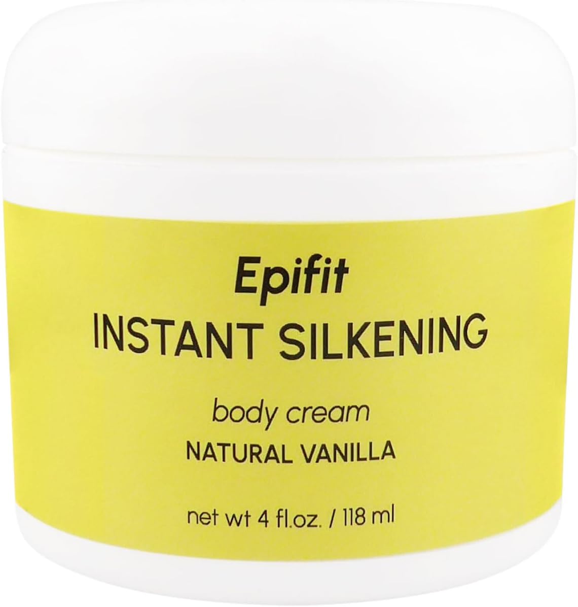 Instant Silkening Body Cream with Natural Vanilla 4 oz 118 ml