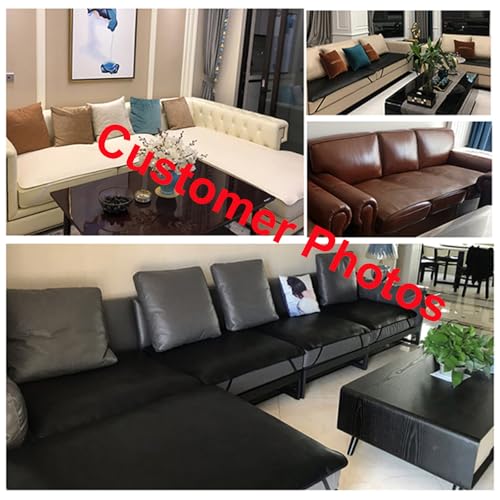 Housses de coussin de canapé imperméables blanches pour rénover une assise usée - 8