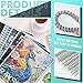 Rayson Double Loop Binding Wires, Mixed Sizes (9/16