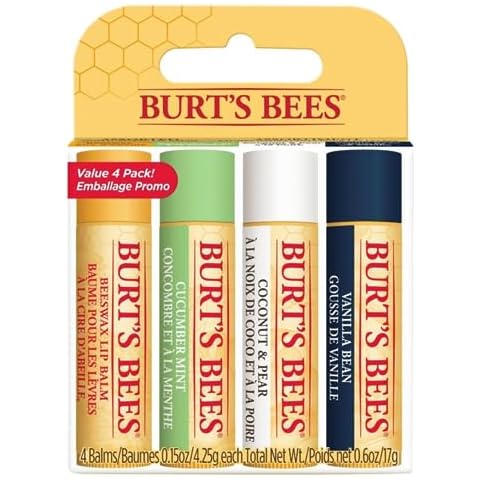 Burt's Bees Lip Balm Set - 4 Flavours Cover