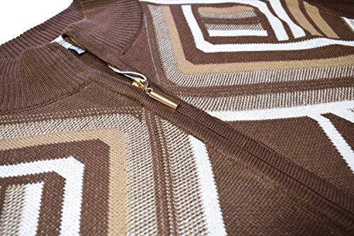 STACY ADAMS Men's Full Zippered Winter Sweaters3