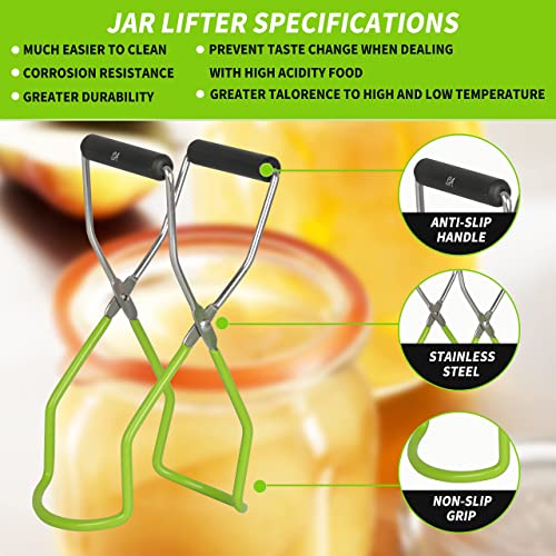 Supa Ant W25J-485 Starter Canning Supplies (Assembled In Usa) - Canning Funnel - Wide Mouth Funnel - Magnetic Jar Lid Lifter thumb #4