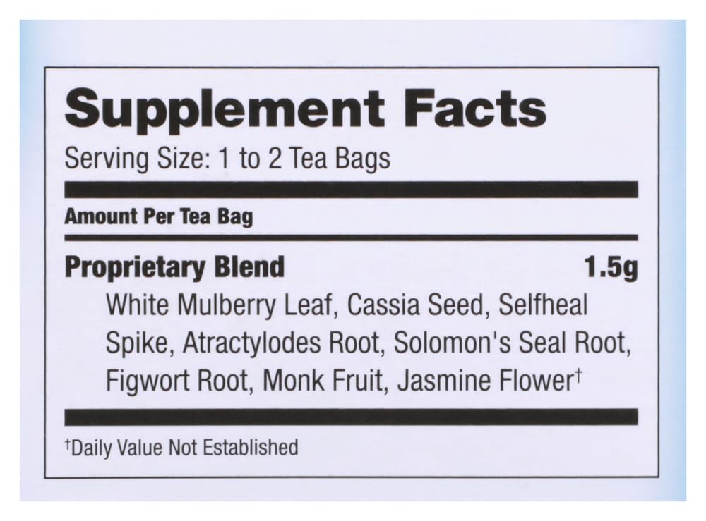 Sugar Level Tea, 20 Bags by Bravo Tea & Herbs (Pack of 2)2 - Image 5