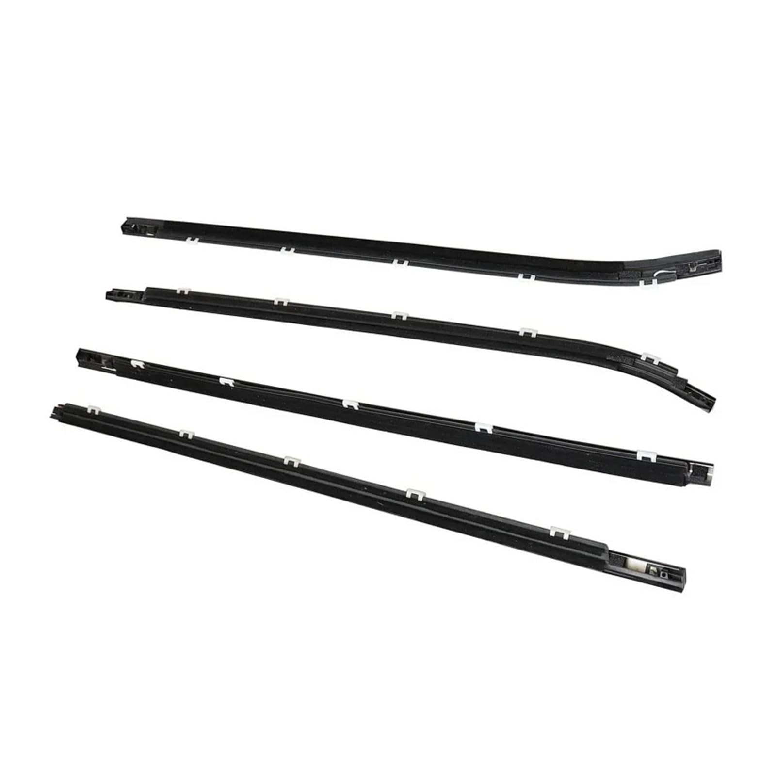 Sifusm One Color Rubber Seal 4Pcs/Set For Hyundai For I30 2008-2011 822102L000 Auto Side Outer Glass Protector Weatherstrip Sealing Trim Part Car Outside Windows Strip
