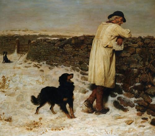 Célèbres tableaux Briton Rivière temps de guerre affiche toile peinture huile 60x90